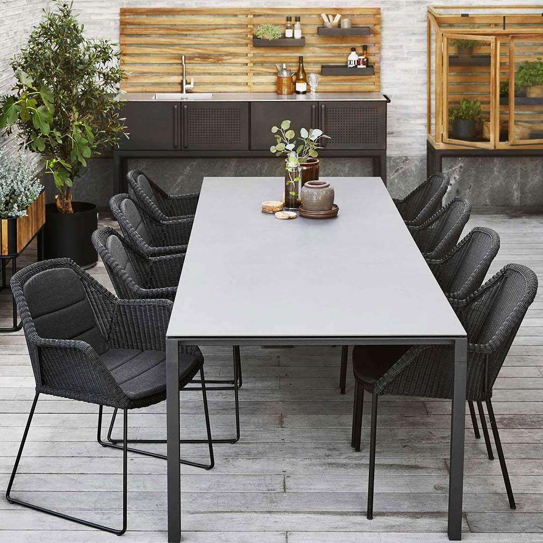 cane line breeze sessel sitzgruppe schwarz 78493