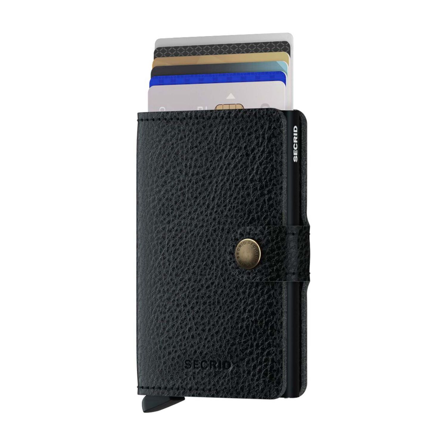 Secrid - Miniwallet Vegetable Tanned schwarz-schwarz
