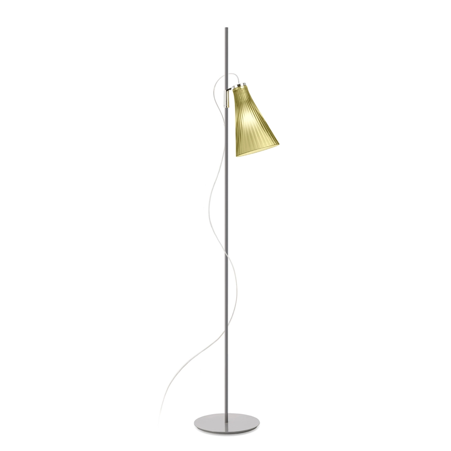 Kartell - K-Lux Bodenleuchte grau/grün