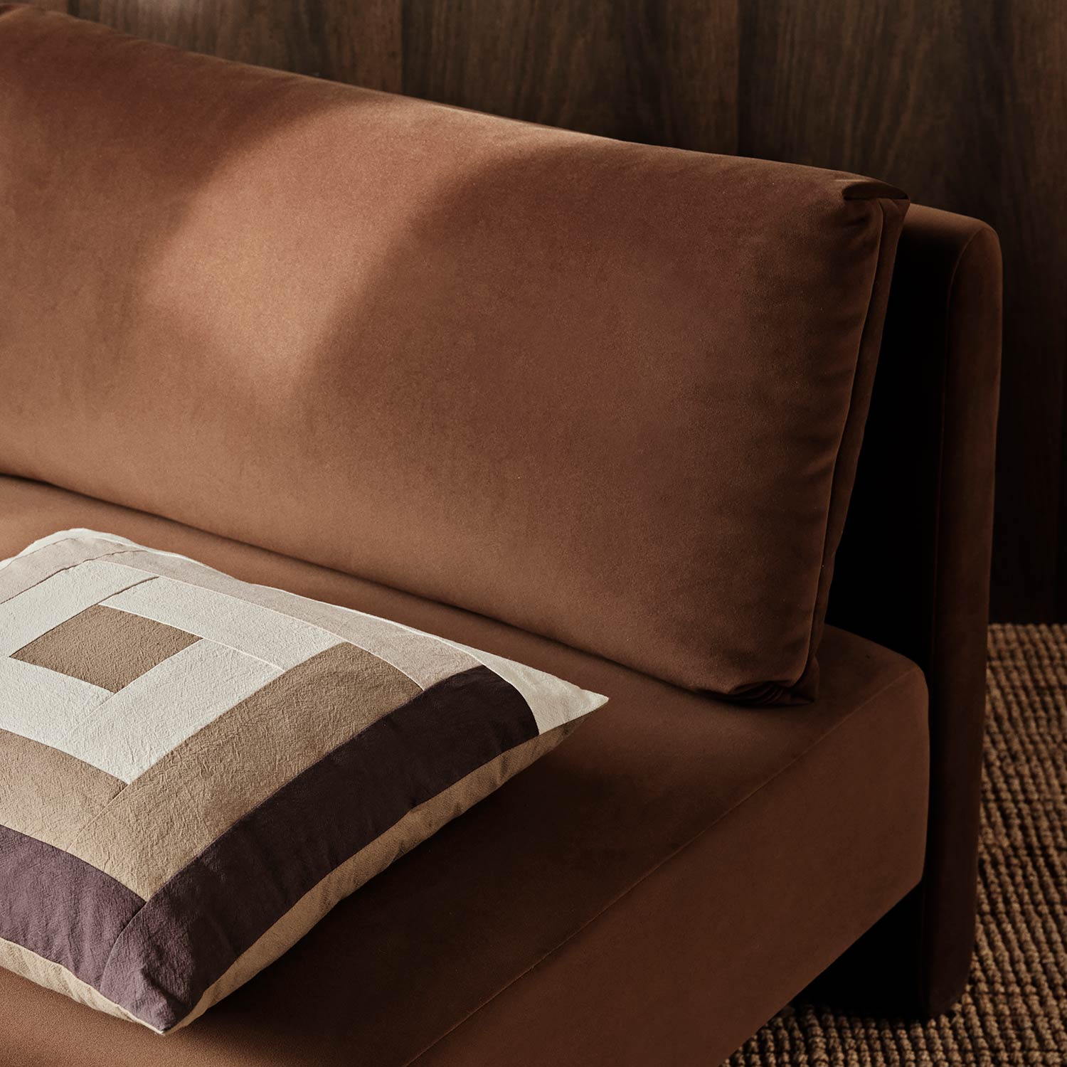 Cushion fermLIVING Border Patchwork Dekokissen 101027