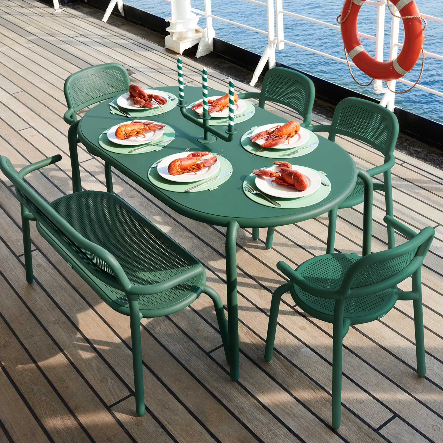 fatboy tavolo tisch pine green sitzgruppe 66437