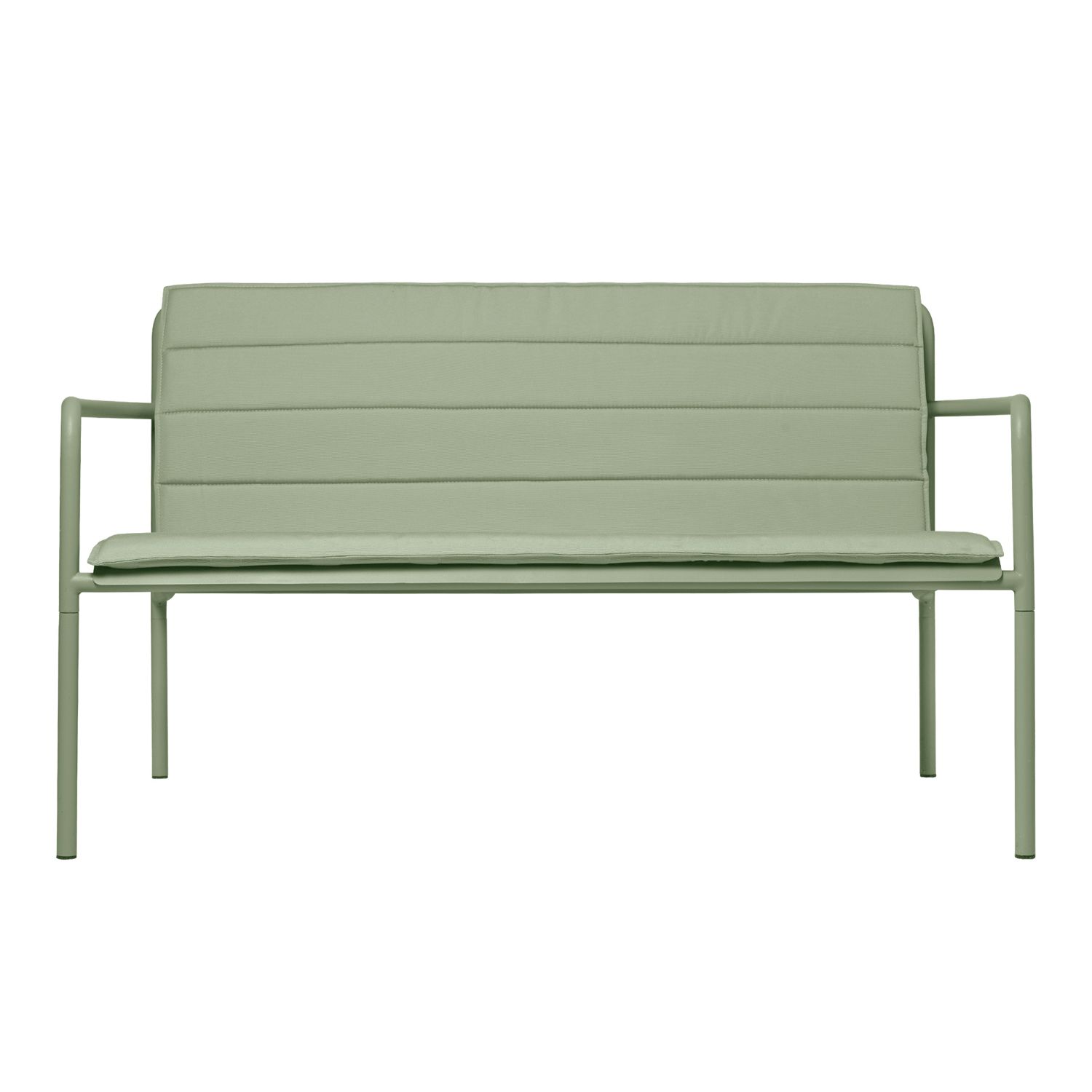 Ferm Living - Dapple Auflage f. 2-Sitzer-Bank tea green
