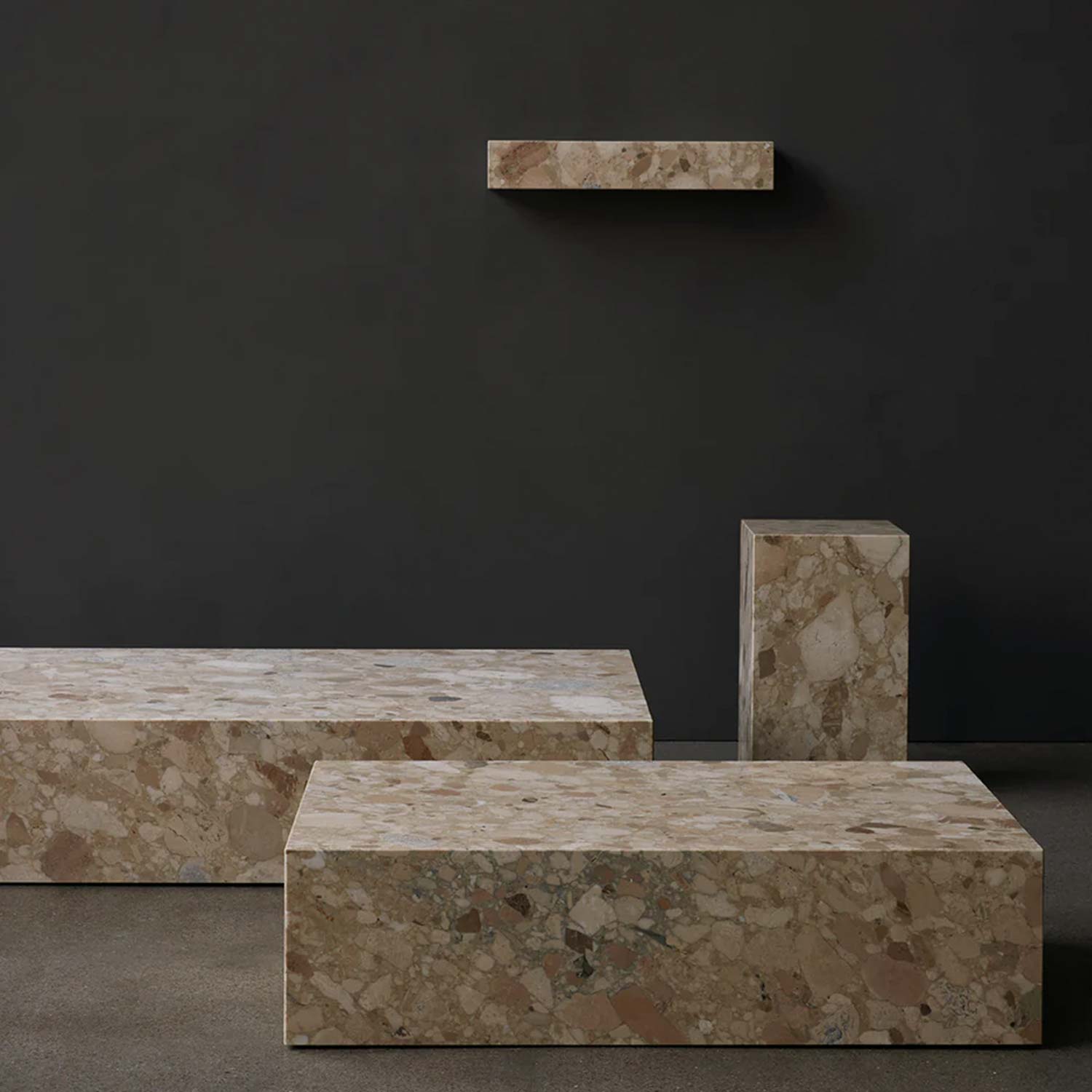 Audo - Plinth Podium cube braun