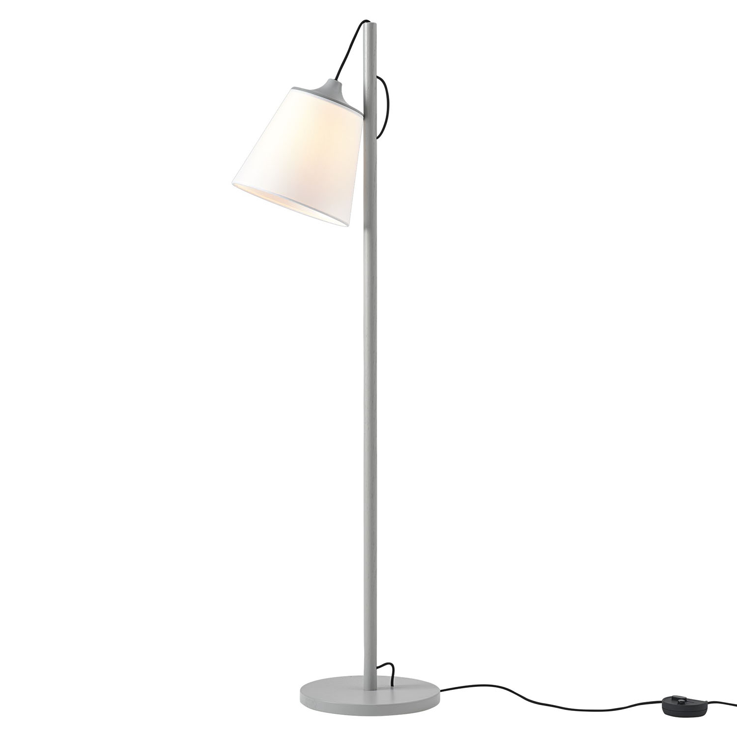 white grey pull floor leuchte an 54736