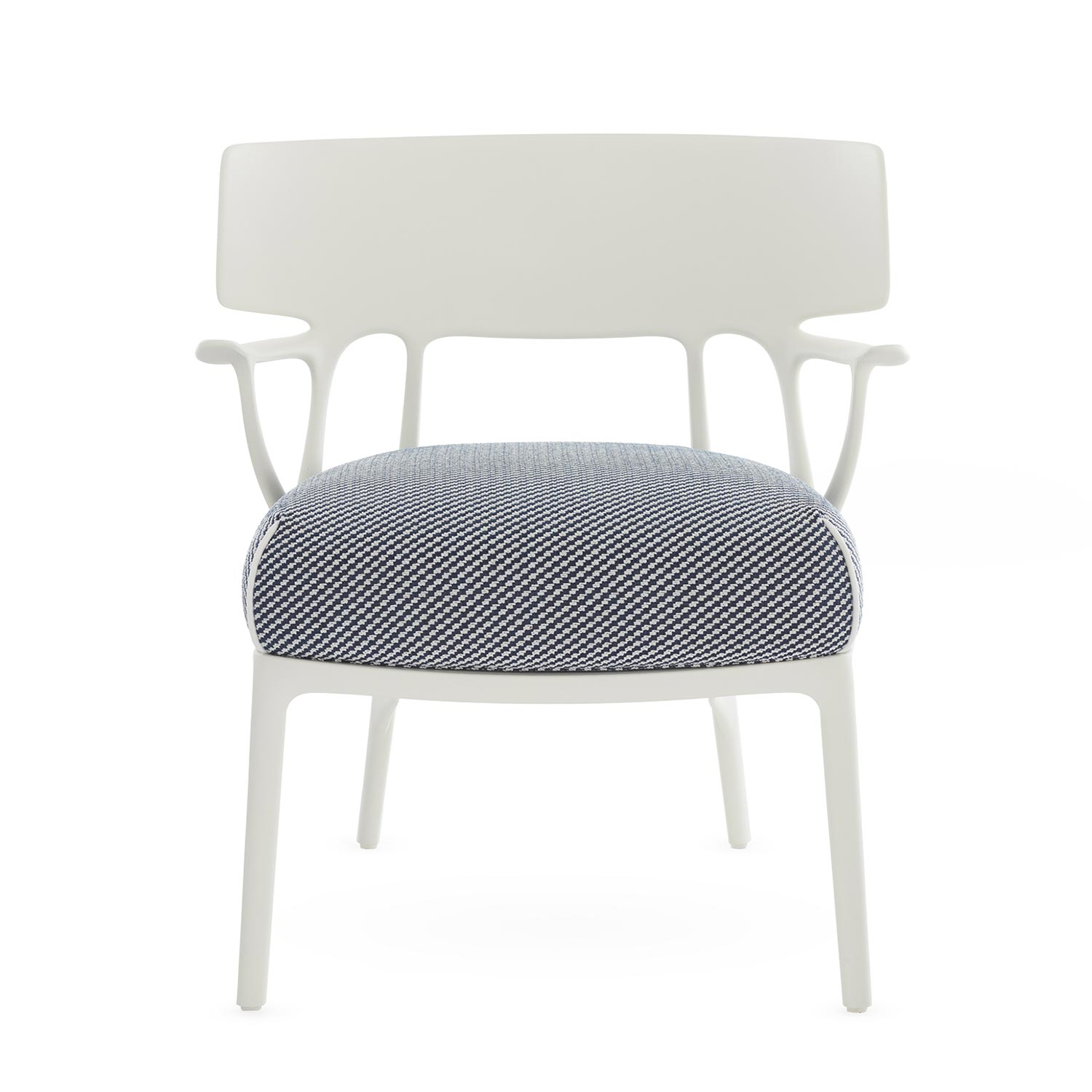 Kartell - A.I. Lounge Outdoor Sessel weiß-beige