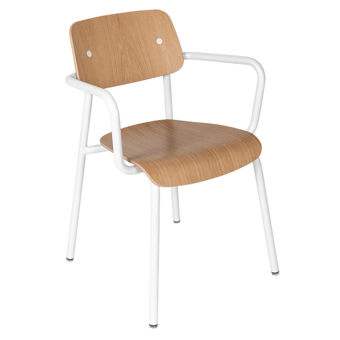 fermob studie sessel eiche baumwollweiss 100084