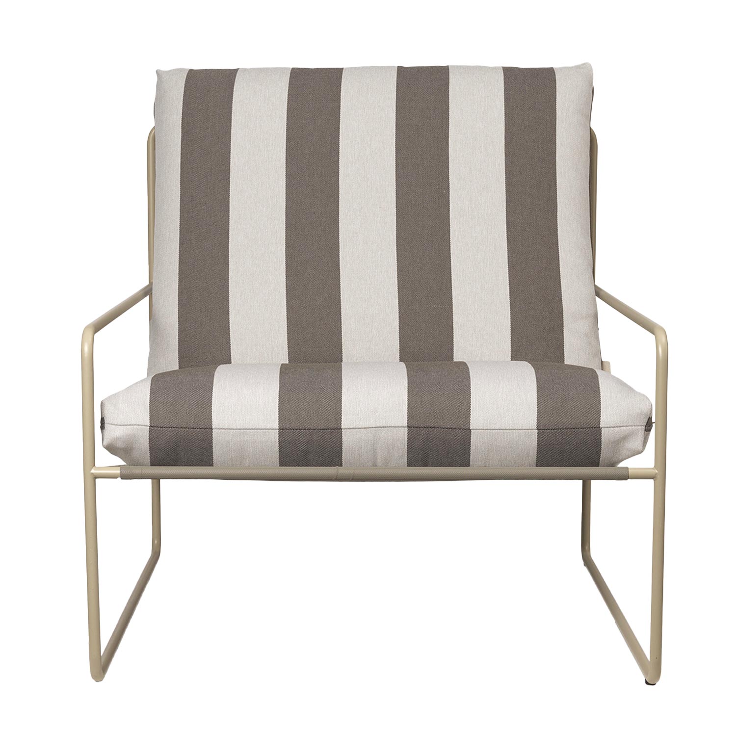 Ferm Living - Desert 1-Sitzer black / Dolce dark sand