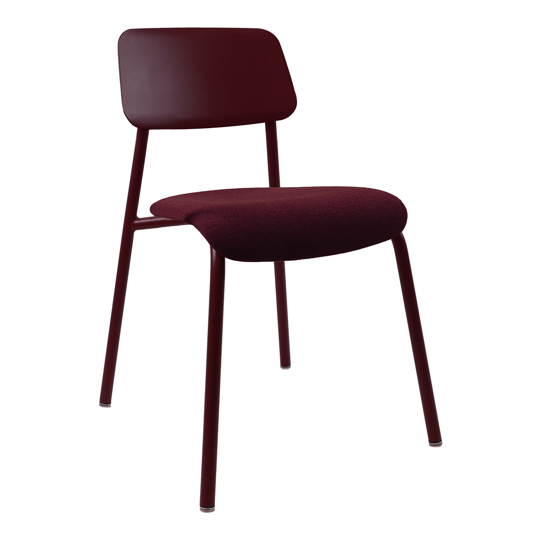Fermob - Studie Stuhl mit Stoffbezug schwarzkirsche burgundy