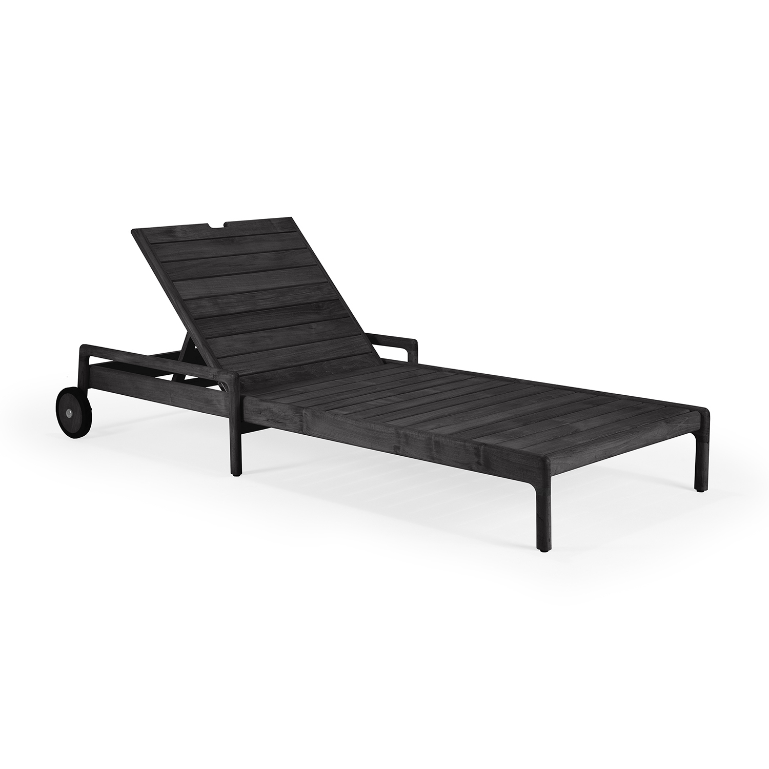 ethnicraft sonnenliege verstellbar schwarz teak2 91402