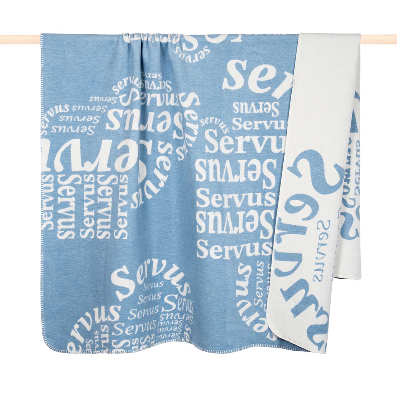 pad - Servus Decke 150x200 cm blau
