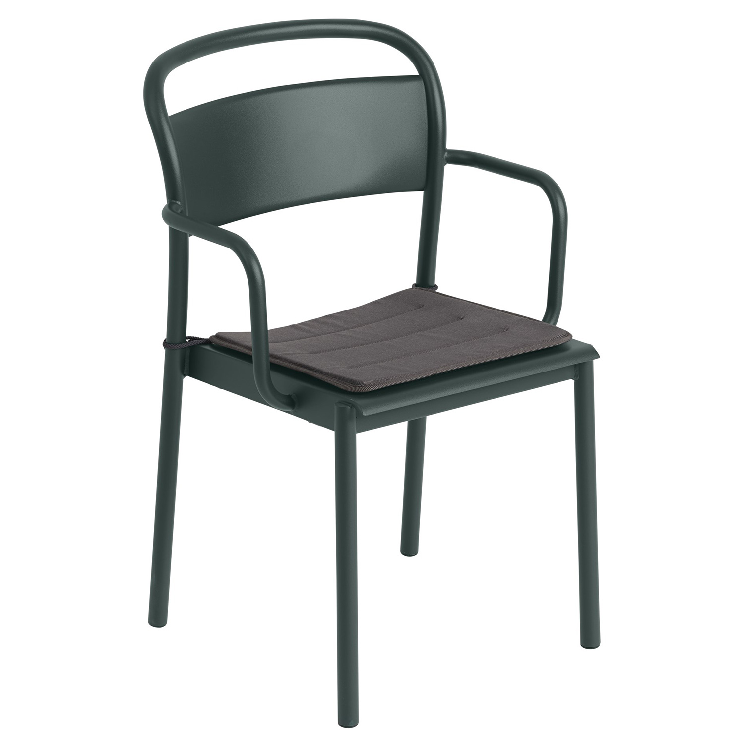 Linear Stuhl muuto mit sitzkissen 99240