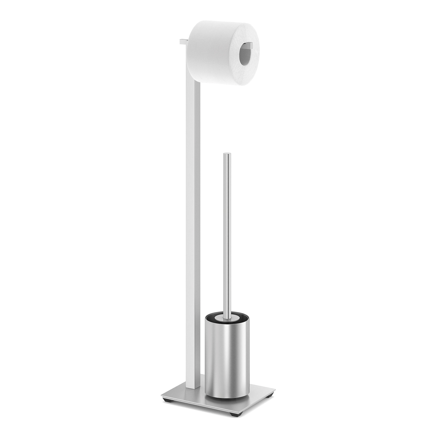 zack toilettenbutler matt gebuerstet edelstahl freisteller 87263