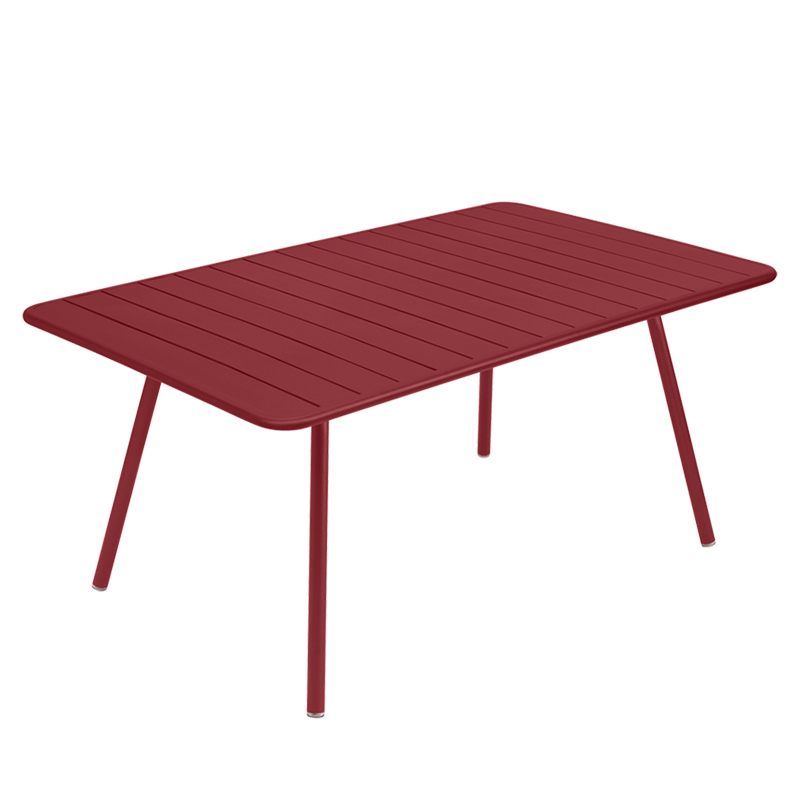 fermob luxembourg tisch 165 chili 43 64327