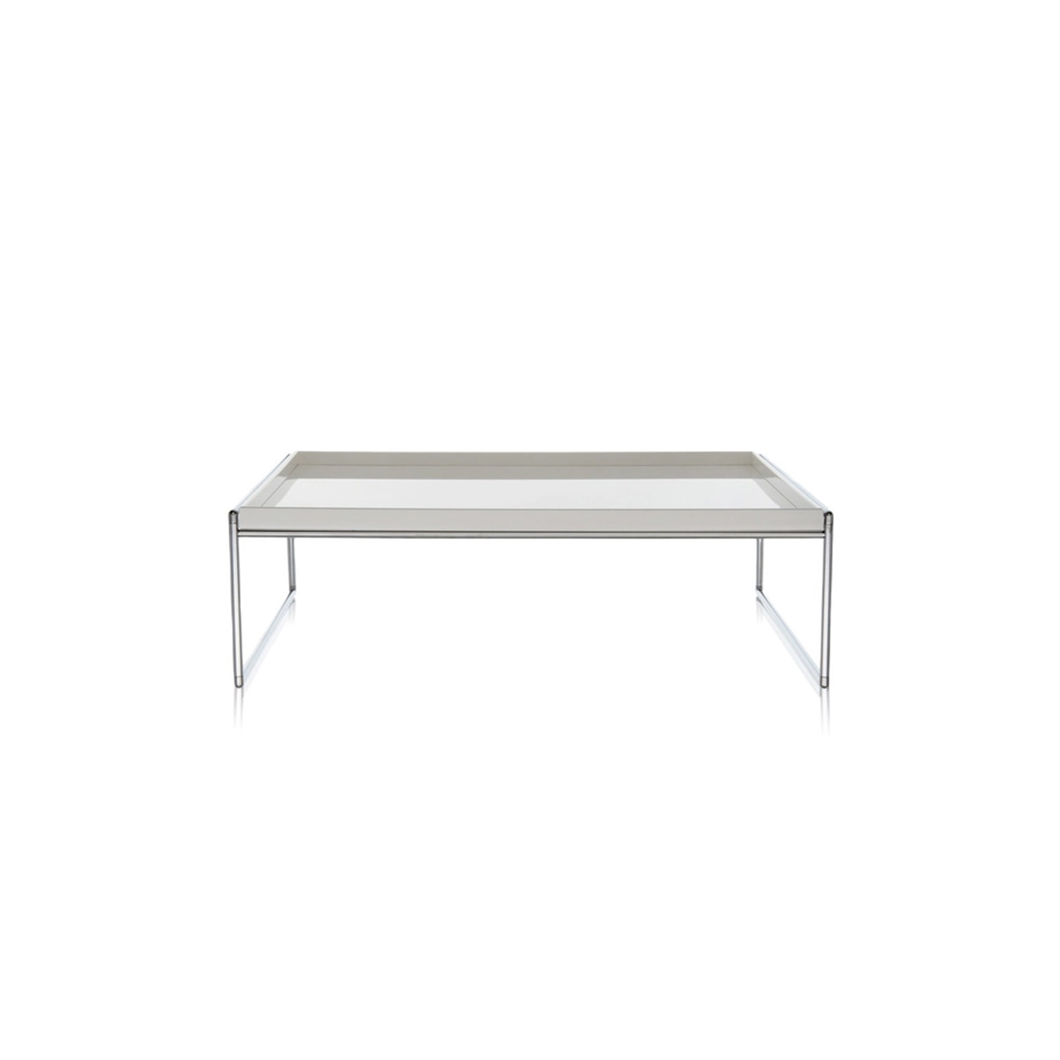 Kartell - Trays Tisch 80x80 cm weiß