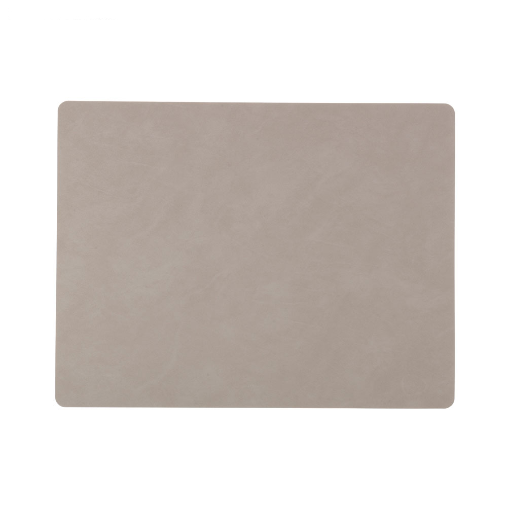 lind dna tablemat square L nupo light grey 18121
