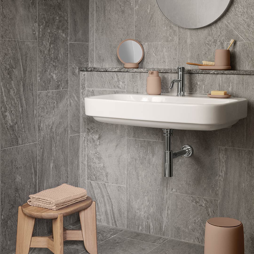 blomus sono seifenspender misty rose ambiente 81912