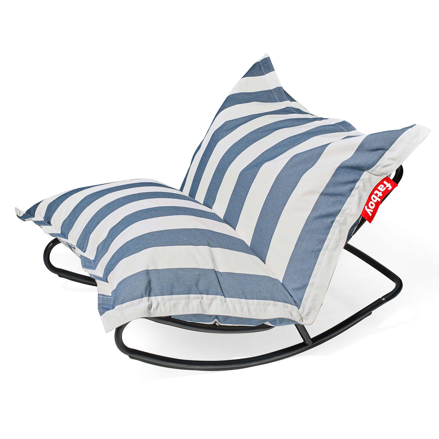 fatboy rock n roll outdoor stripe ocean blue 69125