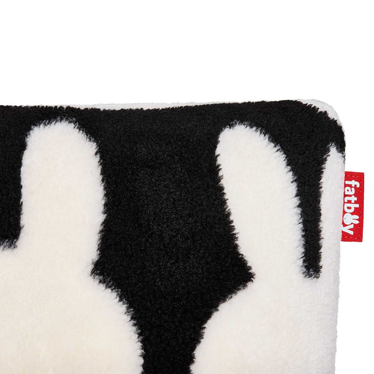 Fatboy - Square Pillow Teddy x Miffy black/white
