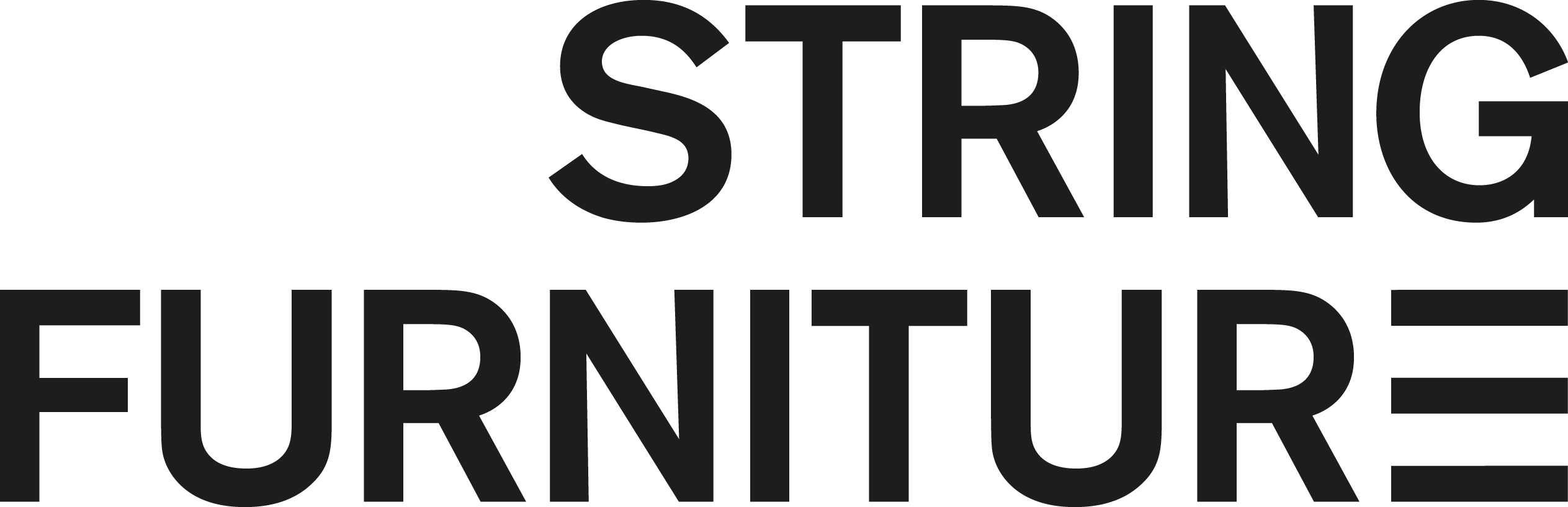 string furniture right black png landscape