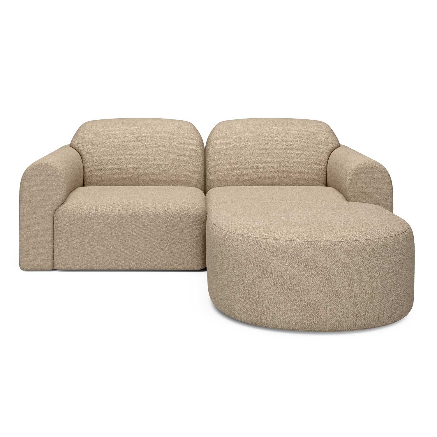 Ethnicraft - Bulky Hocker Almond