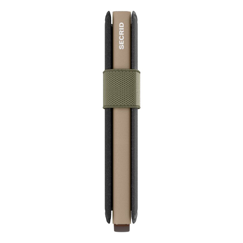 secrid Bandwallet Liba schwarz oliv seitlich 105258
