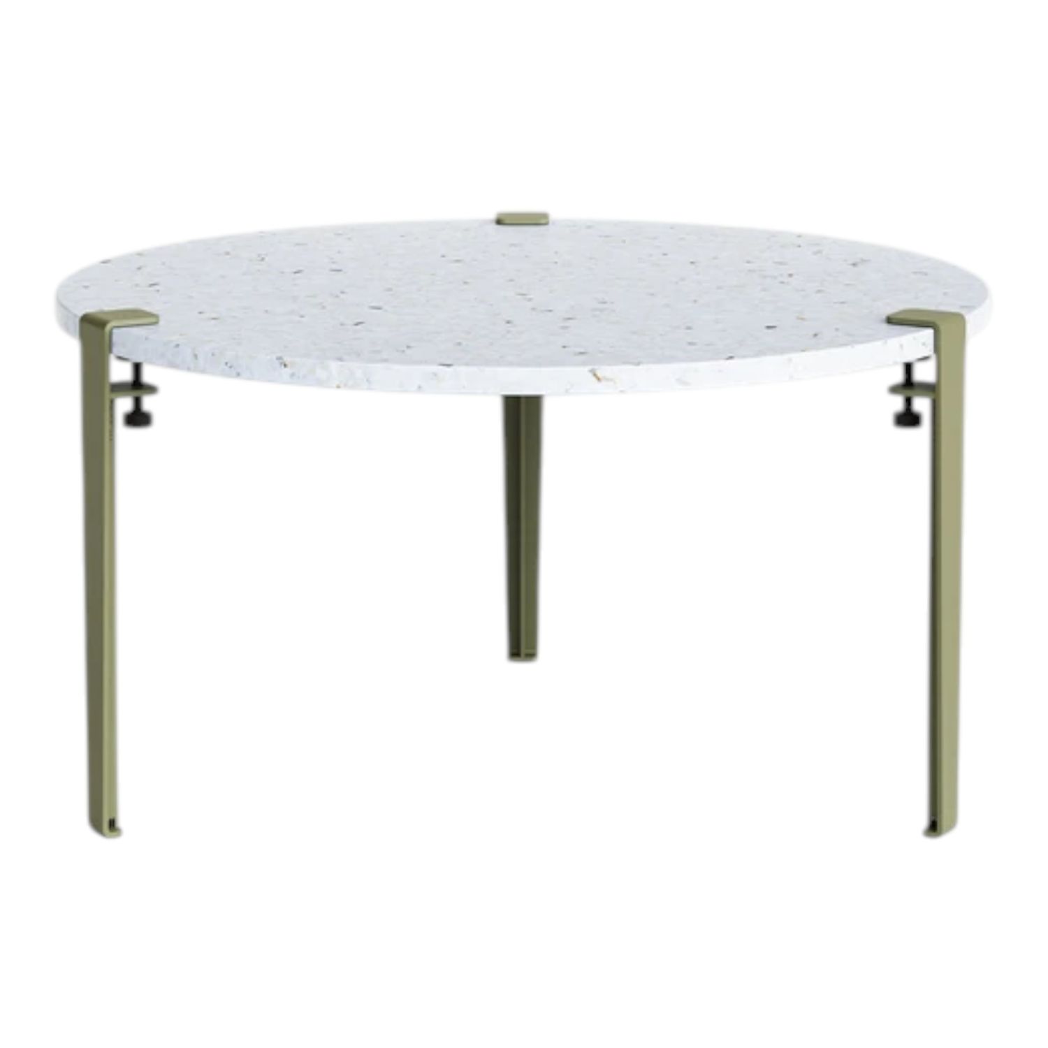 Tiptoe - Couchtisch Ø 80 cm Venezia khakigrün