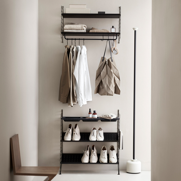 string regal flur garderobe 68053