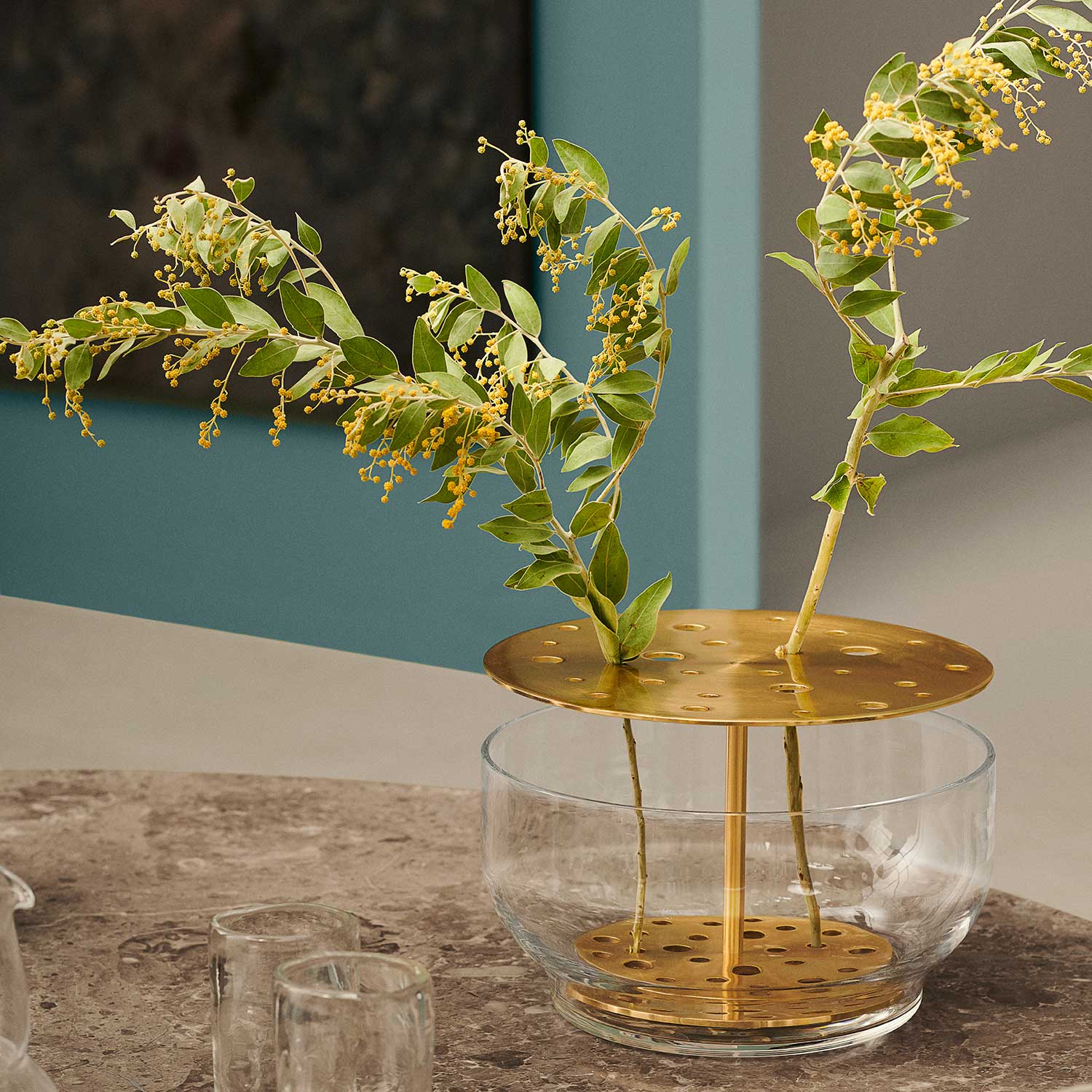 Ikebana fritz hansen blumenvase 101956