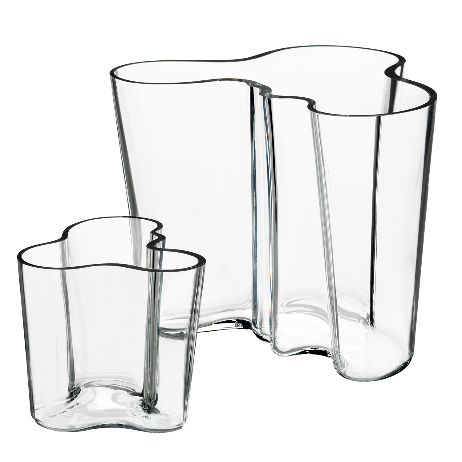 iittala Aalto vase set 16095mm clear 1008572 106048