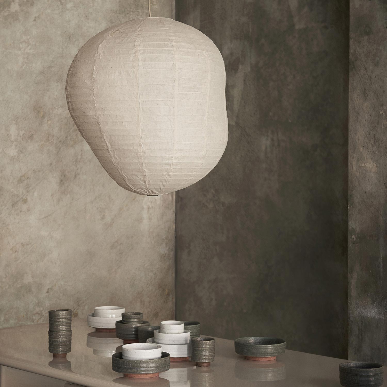 ferm living kurbis lampenschirm 60 tisch 96352