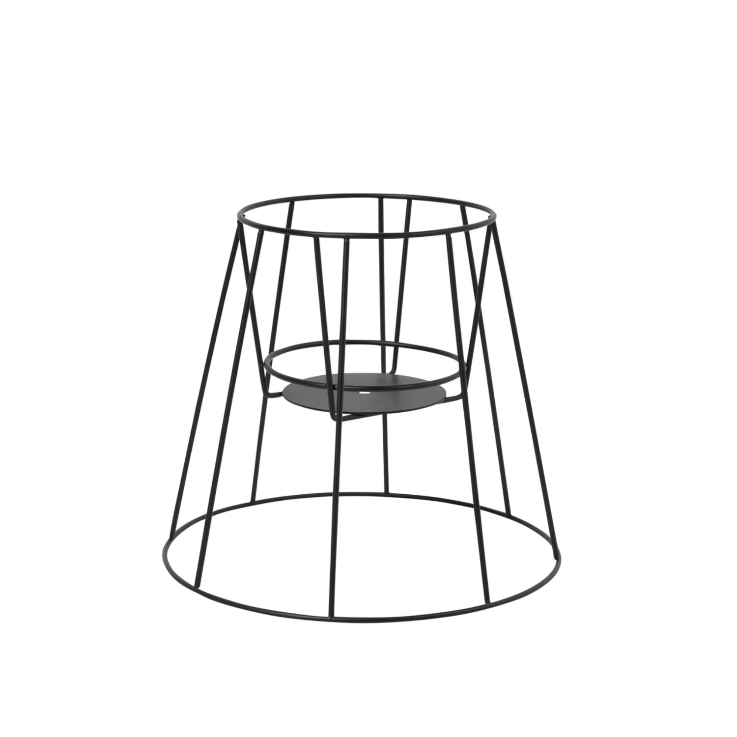 OK Design - Cibele Plant Stand Blumenständer small schwarz