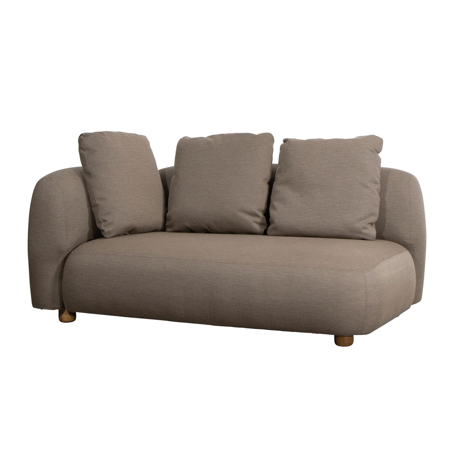 cane line capture 2 sitzer sofamodul mit armlehne rechts freisteller 89164