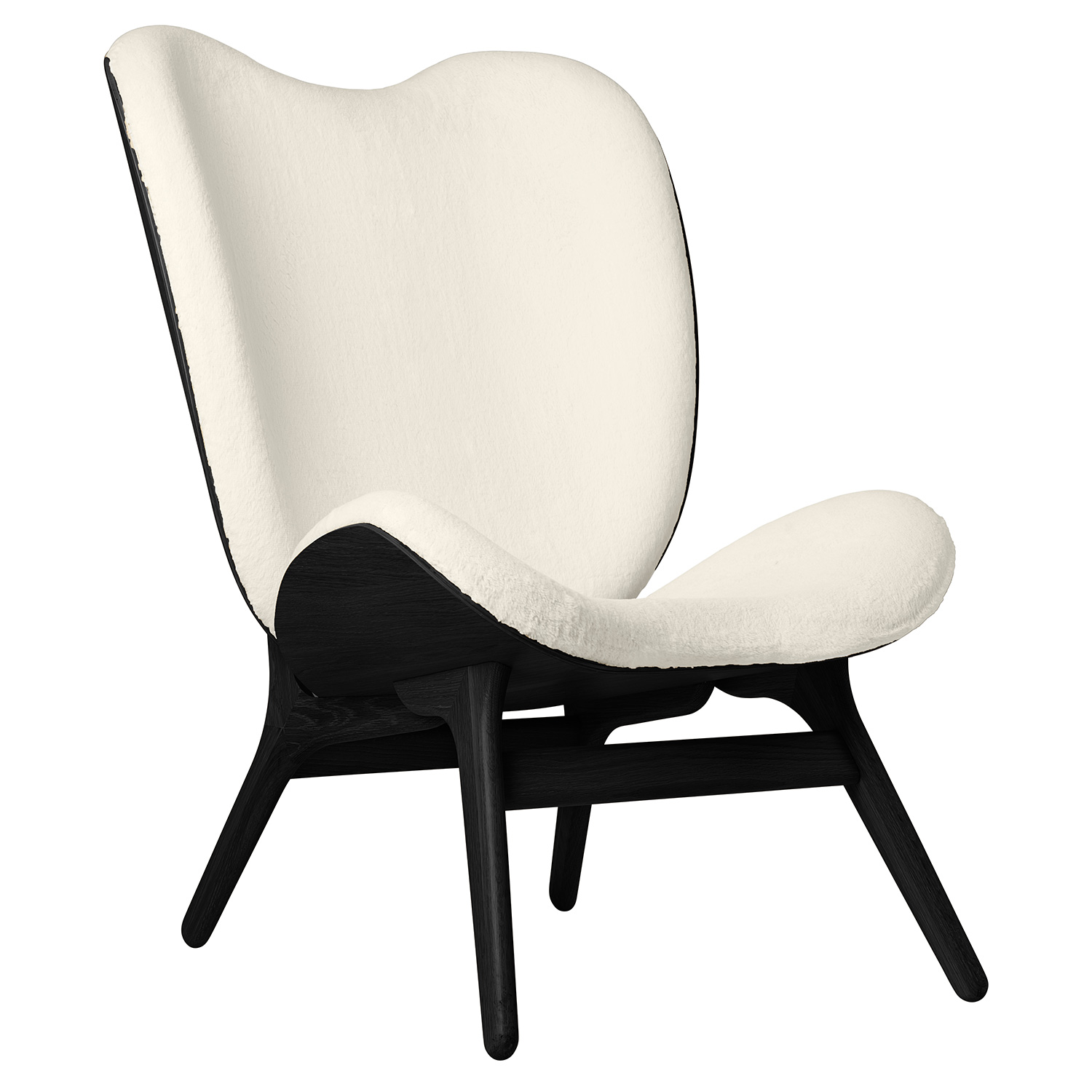 umage conversation piece tall black teddy white 5104 5577 6 65690