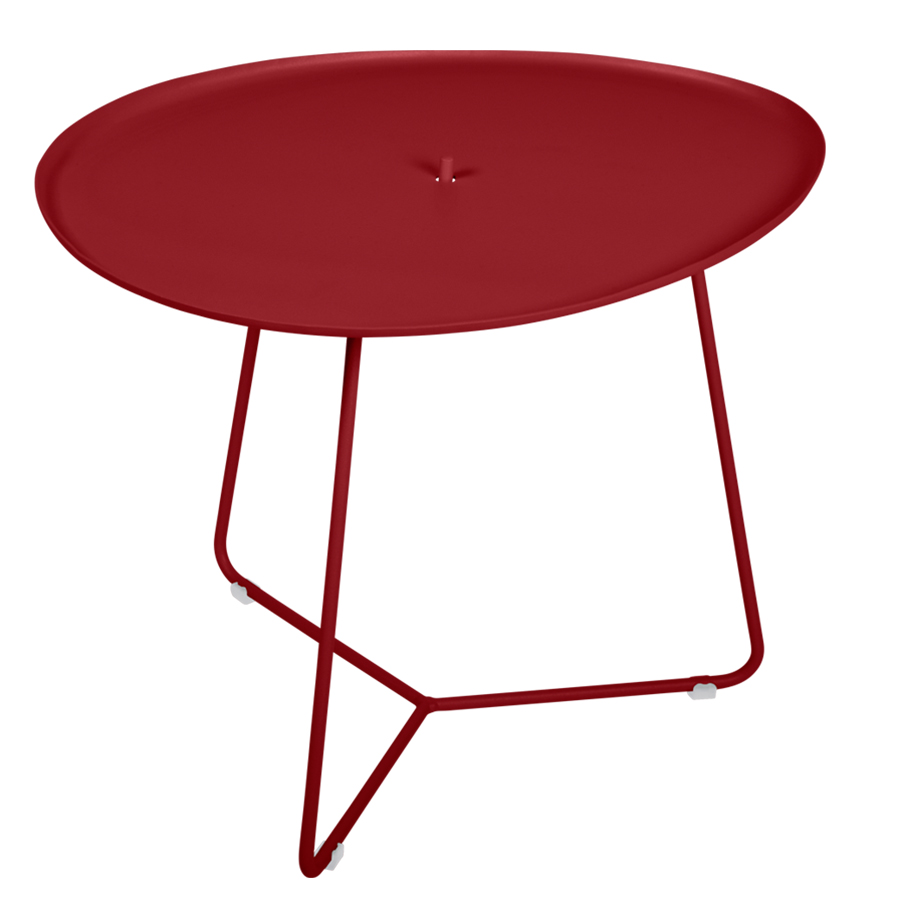 fermob cocette niedriger tisch chili 43 64195