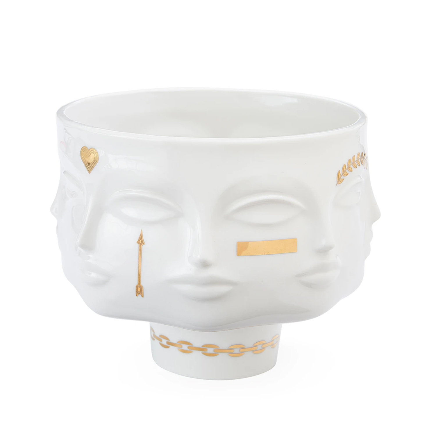 jonathan adler vase dora maar bowl vergoldet 72482