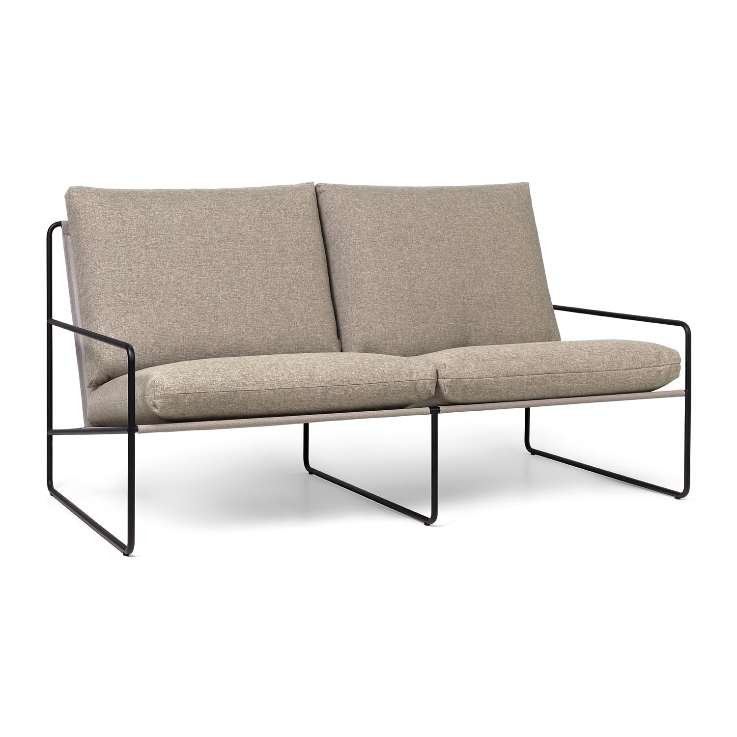 ferm living desert 2 sitzer sofa seitlich outdoor 78094