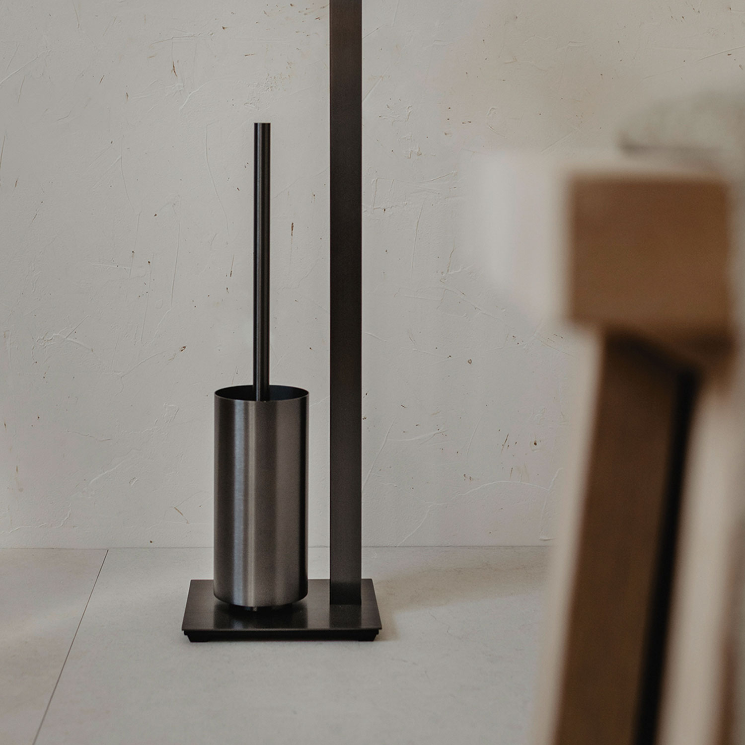 Zack - LINEA Toilettenbutler graphite anti-fingerprint
