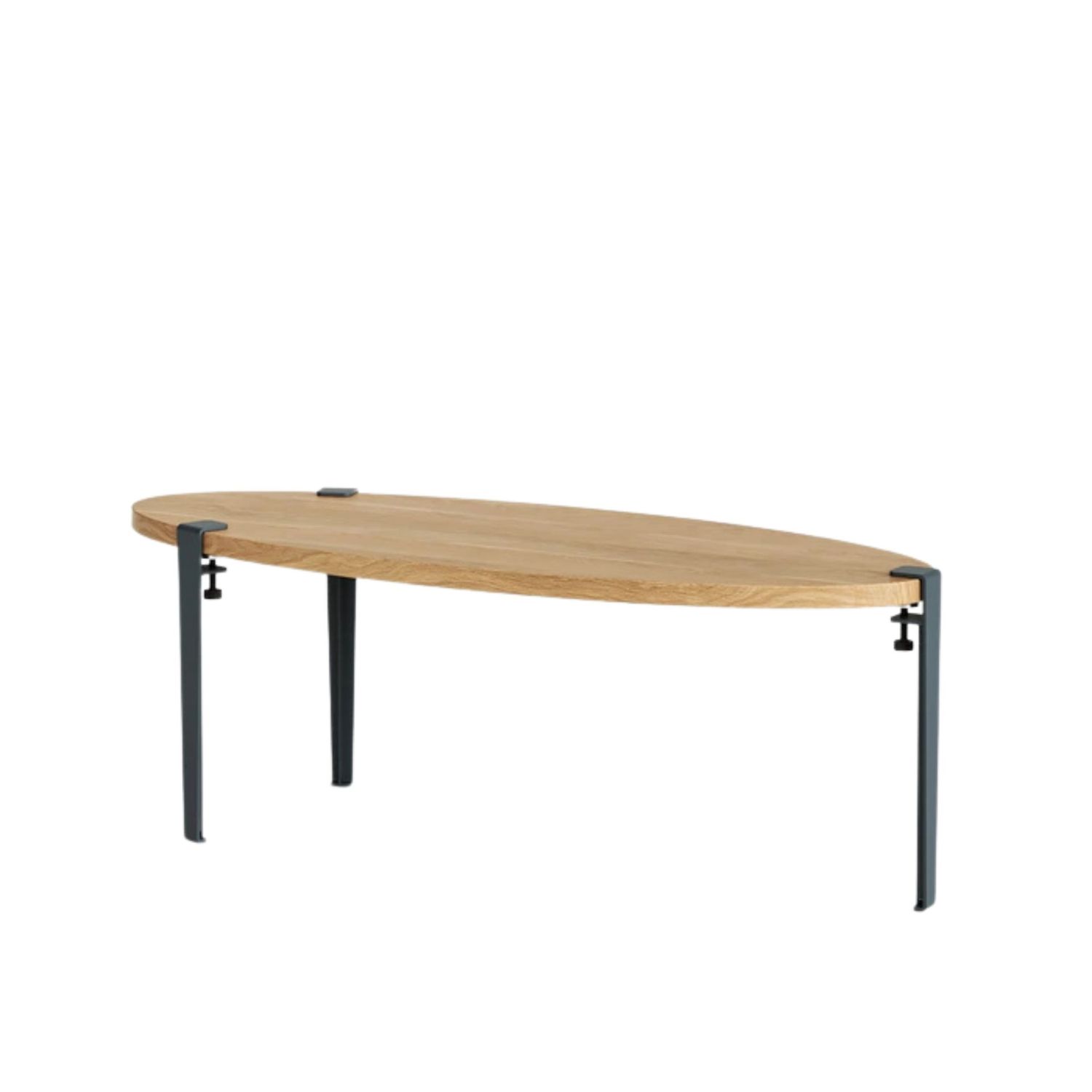 Tiptoe - Couchtisch 120 x 48 cm Eiche nachtblau