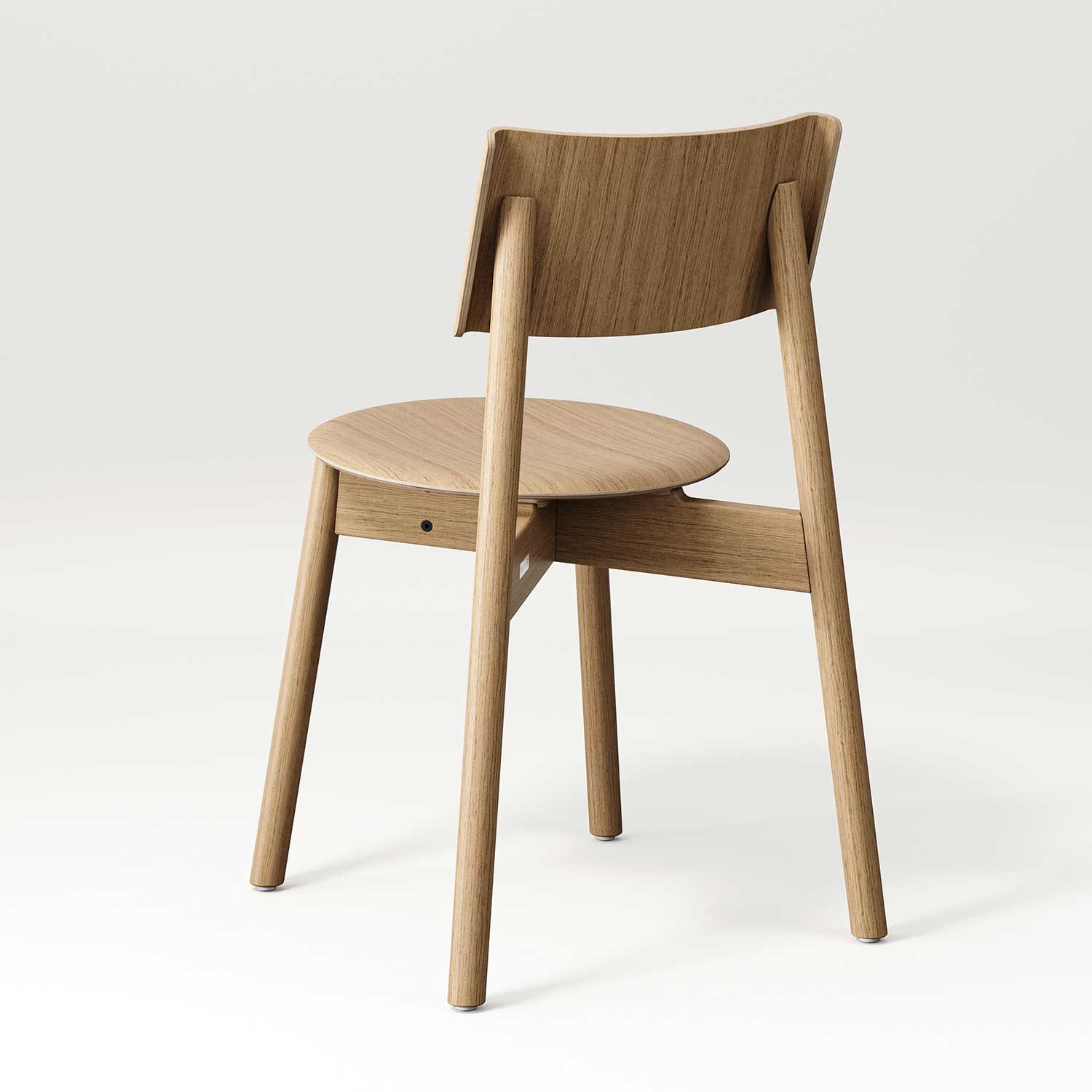 Tiptoe - SSD Stuhl Vollholz graphitschwarz