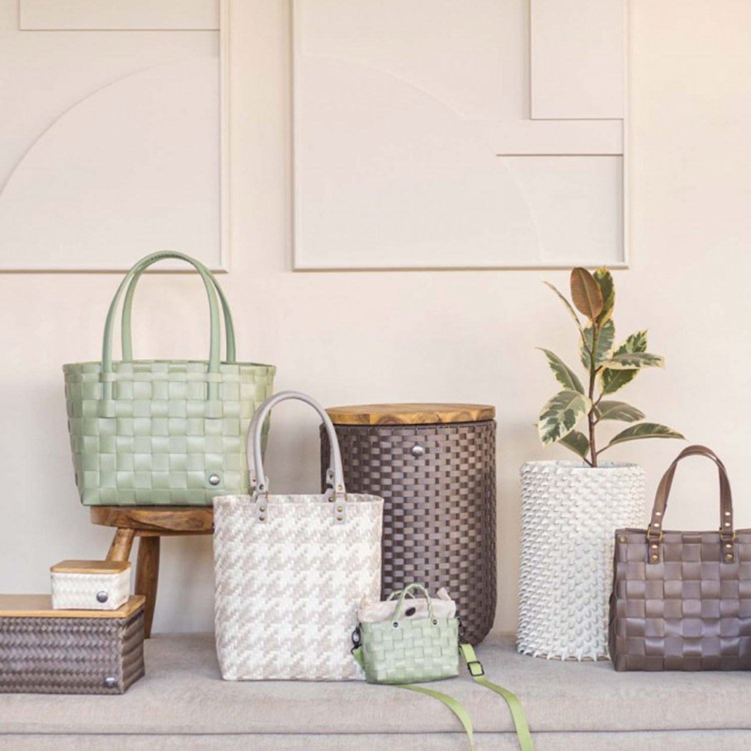 handed by paris shopper uebersicht matcha green 93467