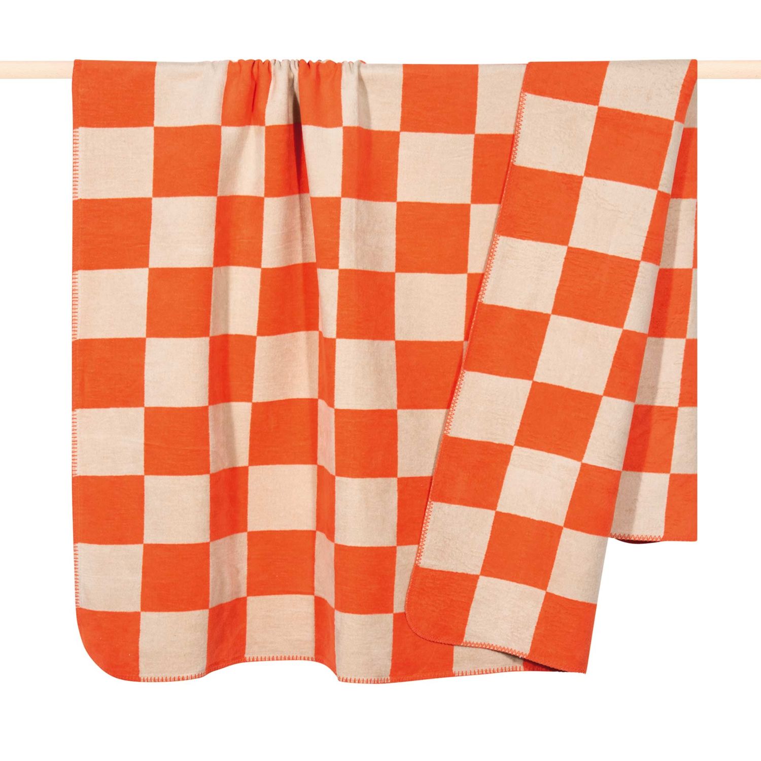 pad - Chess Decke 150 x 200 cm sand-orange