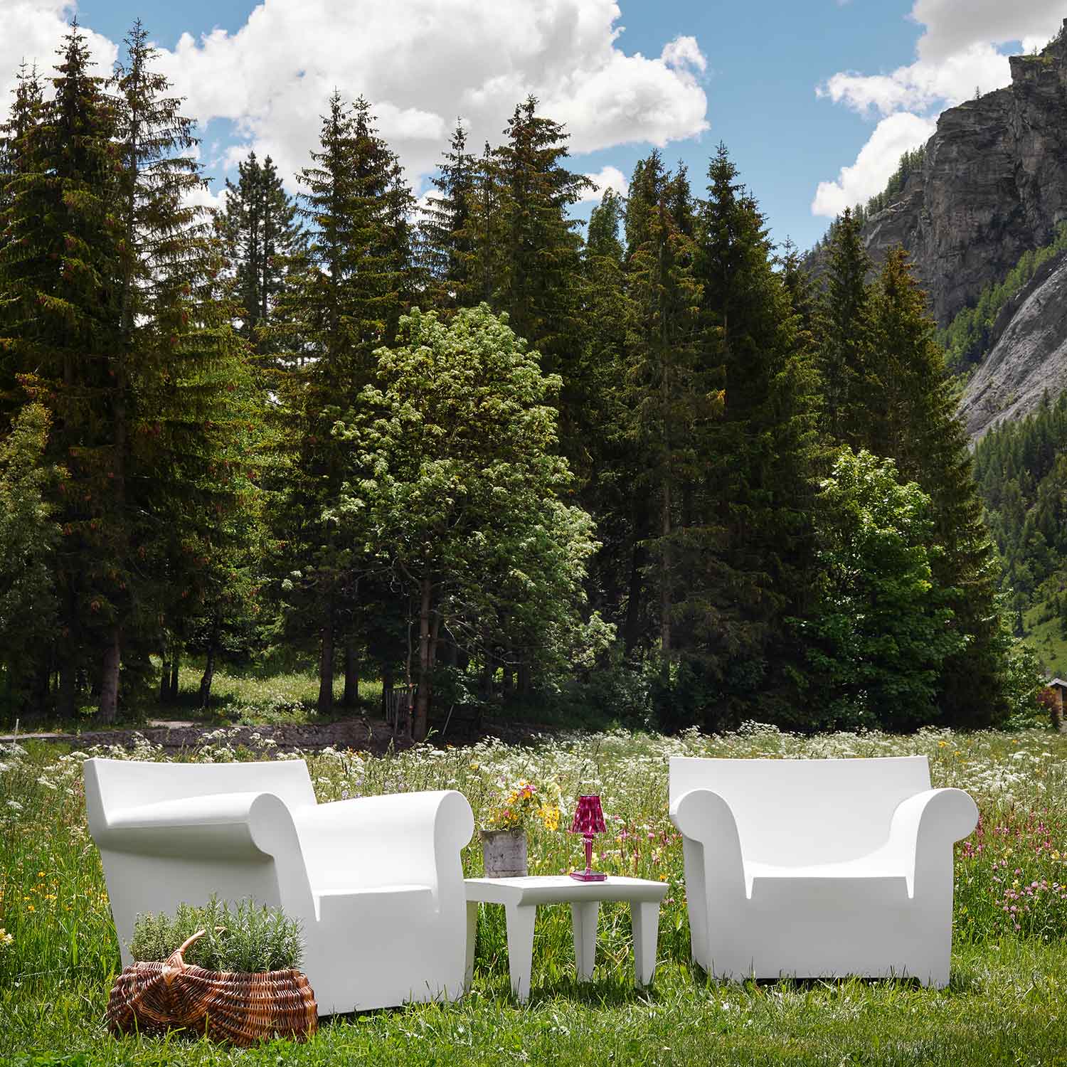 Kartell - Bubble Club Sessel hellgrau