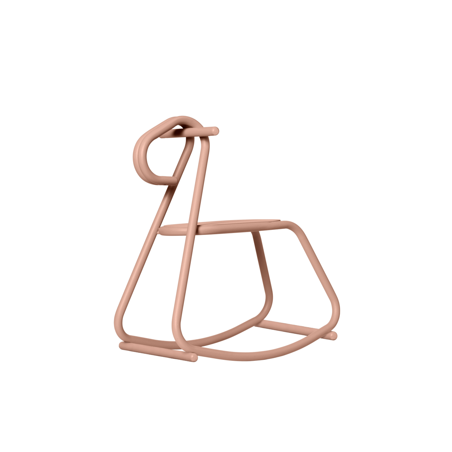 Ferm Living - Lussi Schaukelpferd rose