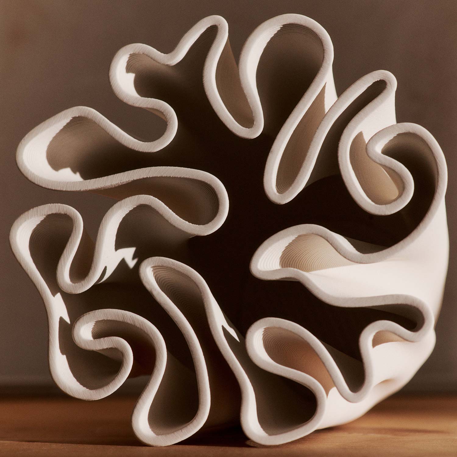 Ferm Living - Dedali Vase off-white small
