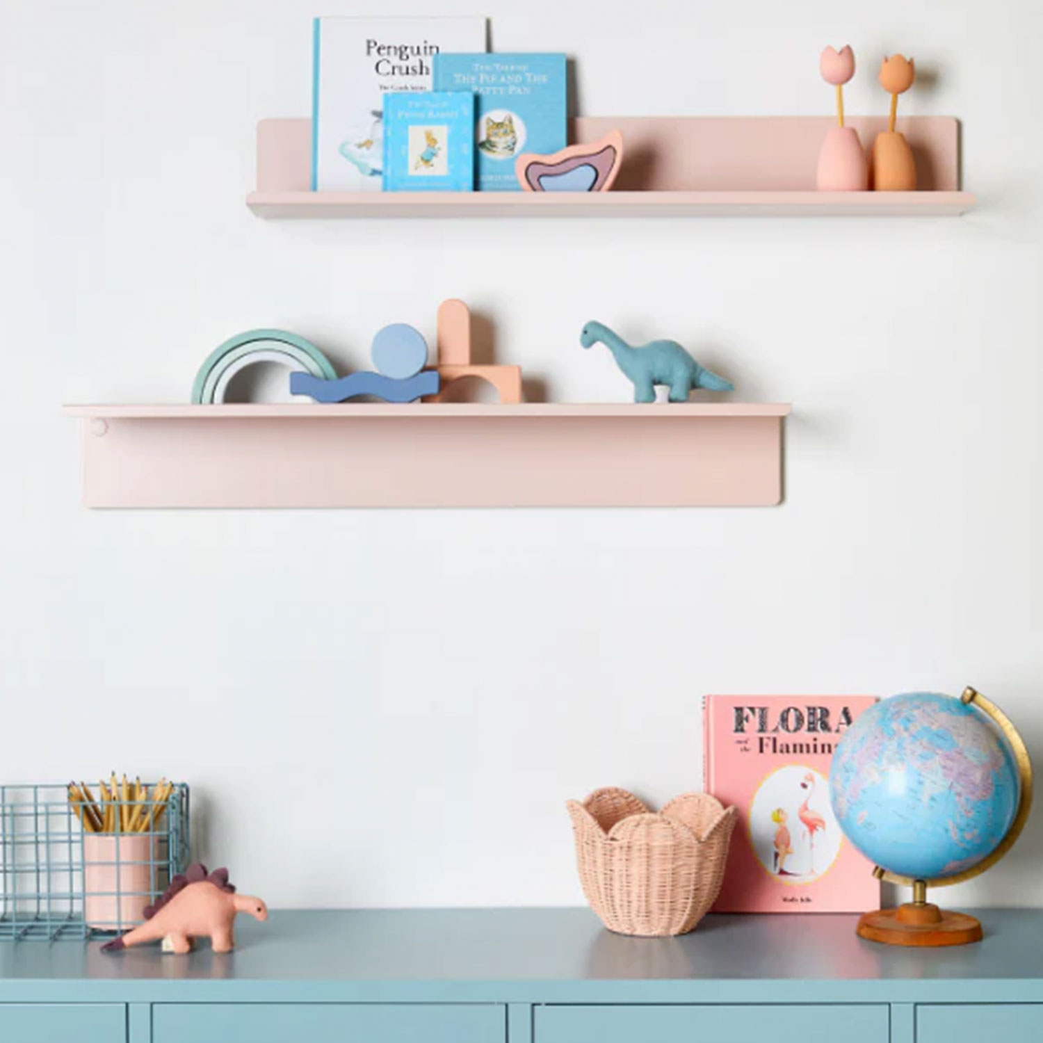 Mustard Made the ledge shelf large blush Ambiente 104601