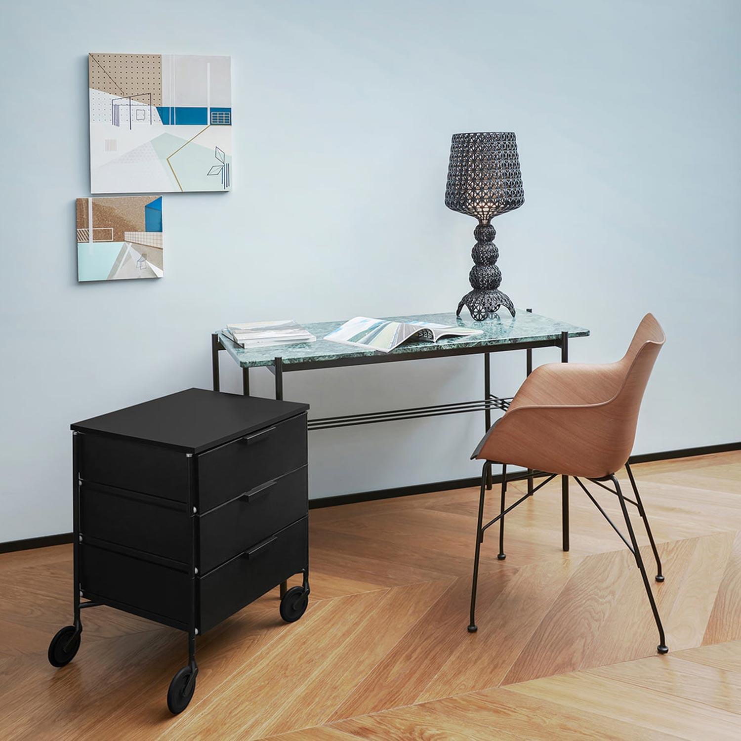 kartell mat mobil schwarz 71590