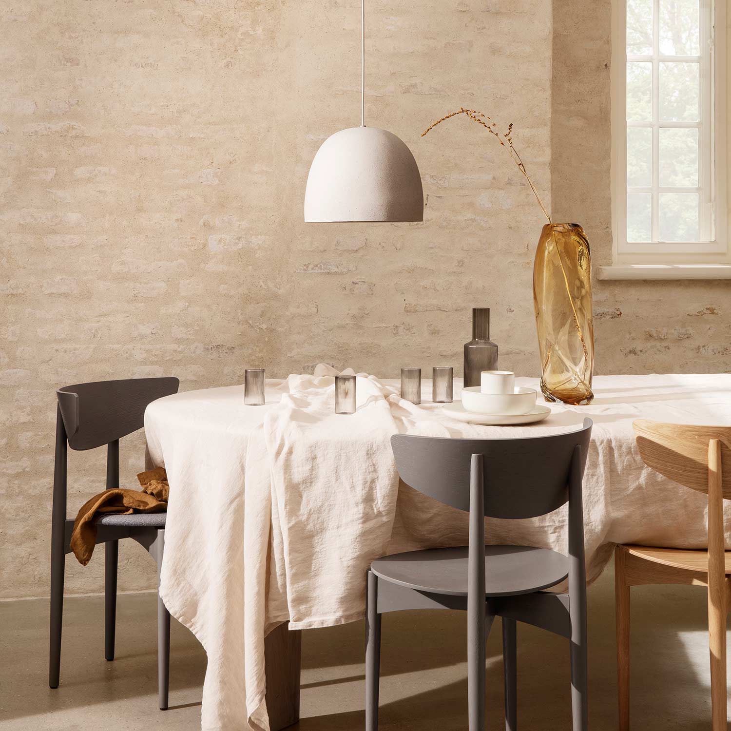 esszimmerstuhl herman ferm living 83408