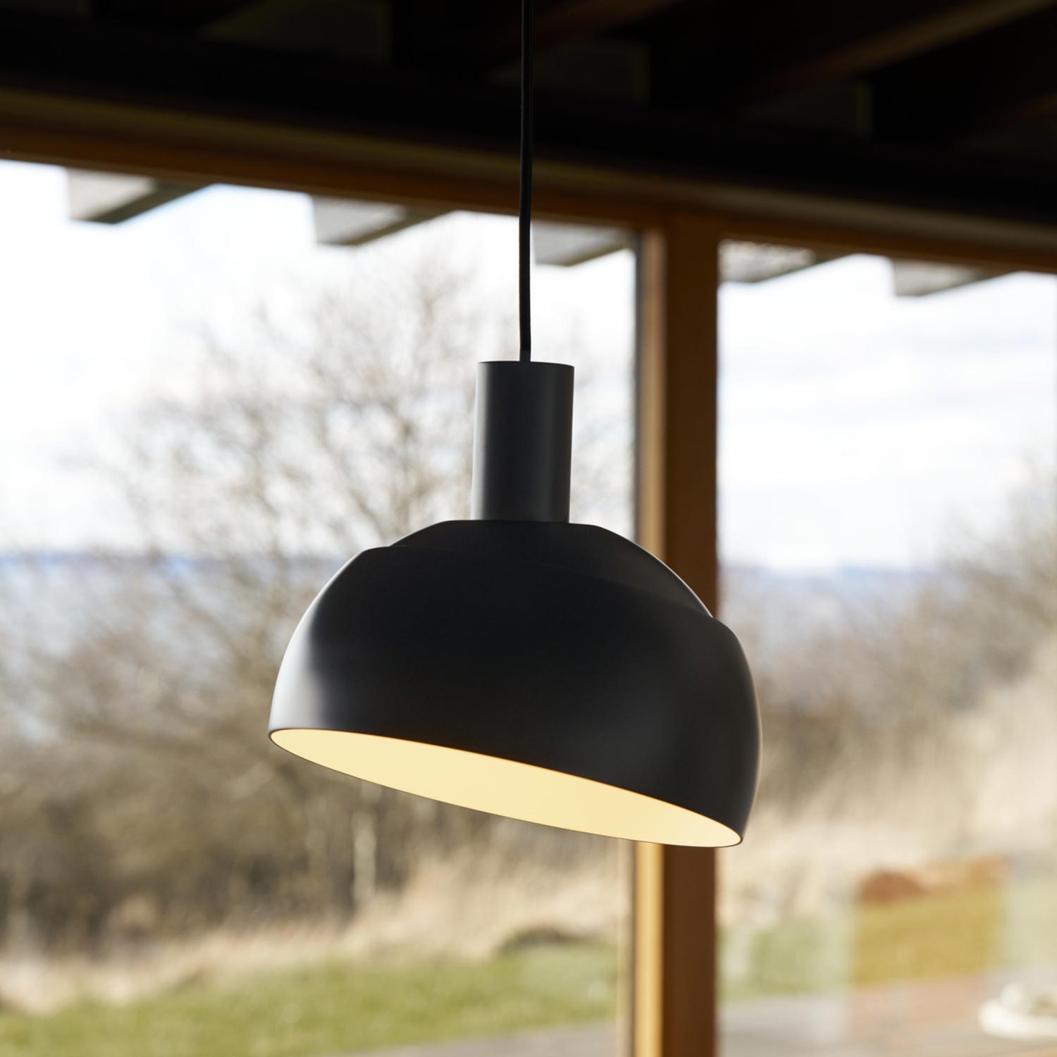 Louis Poulsen - FJ Elements Pendelleuchte Ø 250 grau