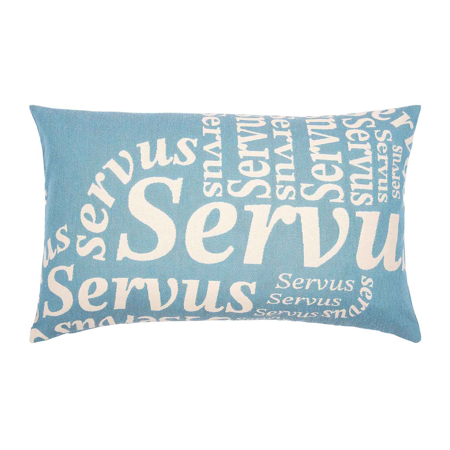 pad - Servus Kissenhülle 35x60 cm blau