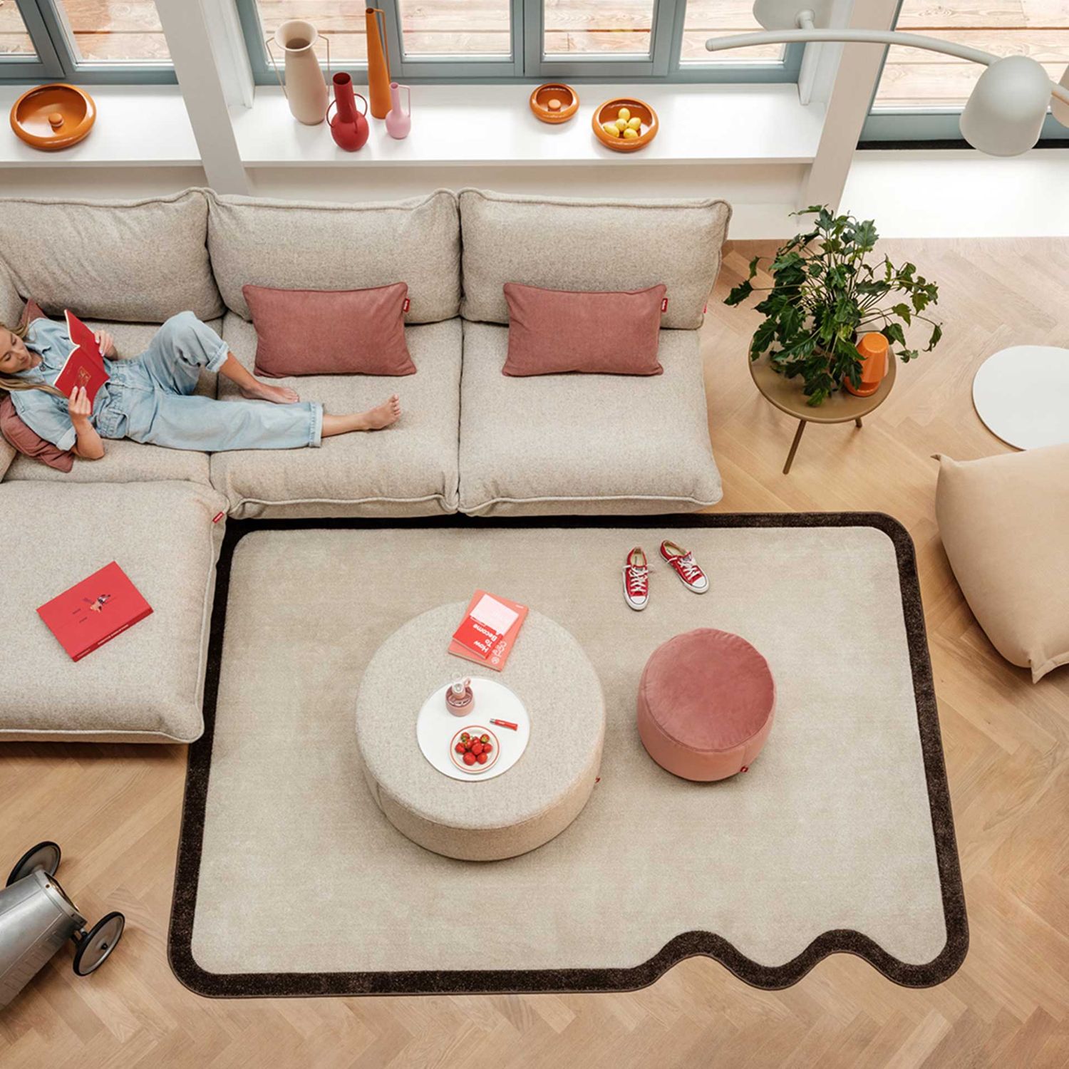 Fatboy - Carpet Petit not straight 230x160 cm beige